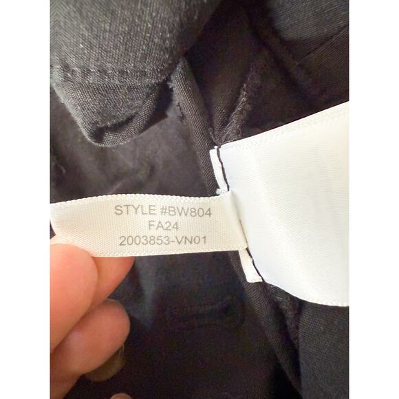 J Crew Factory | NWT | Tall Lizzie patch-pocket wide-leg pant in Black | Sz 34T - Picture 10 of 10